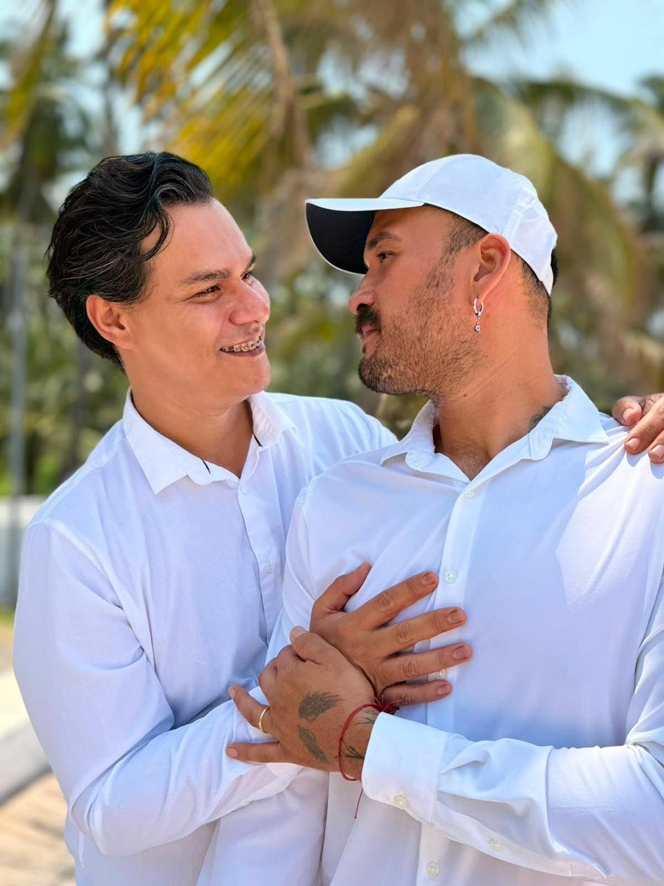 Silvino y Ángel juntos